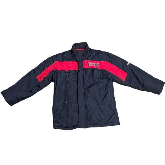 Vintage Puma‎ NFL Tennessee Titans Winter Football Stadium Coat Size M - Picture 2 of 8